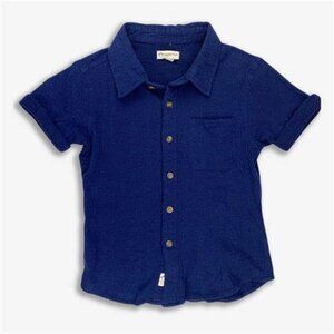 Appaman Size 7 Boys Blue Short Sleeve NWT